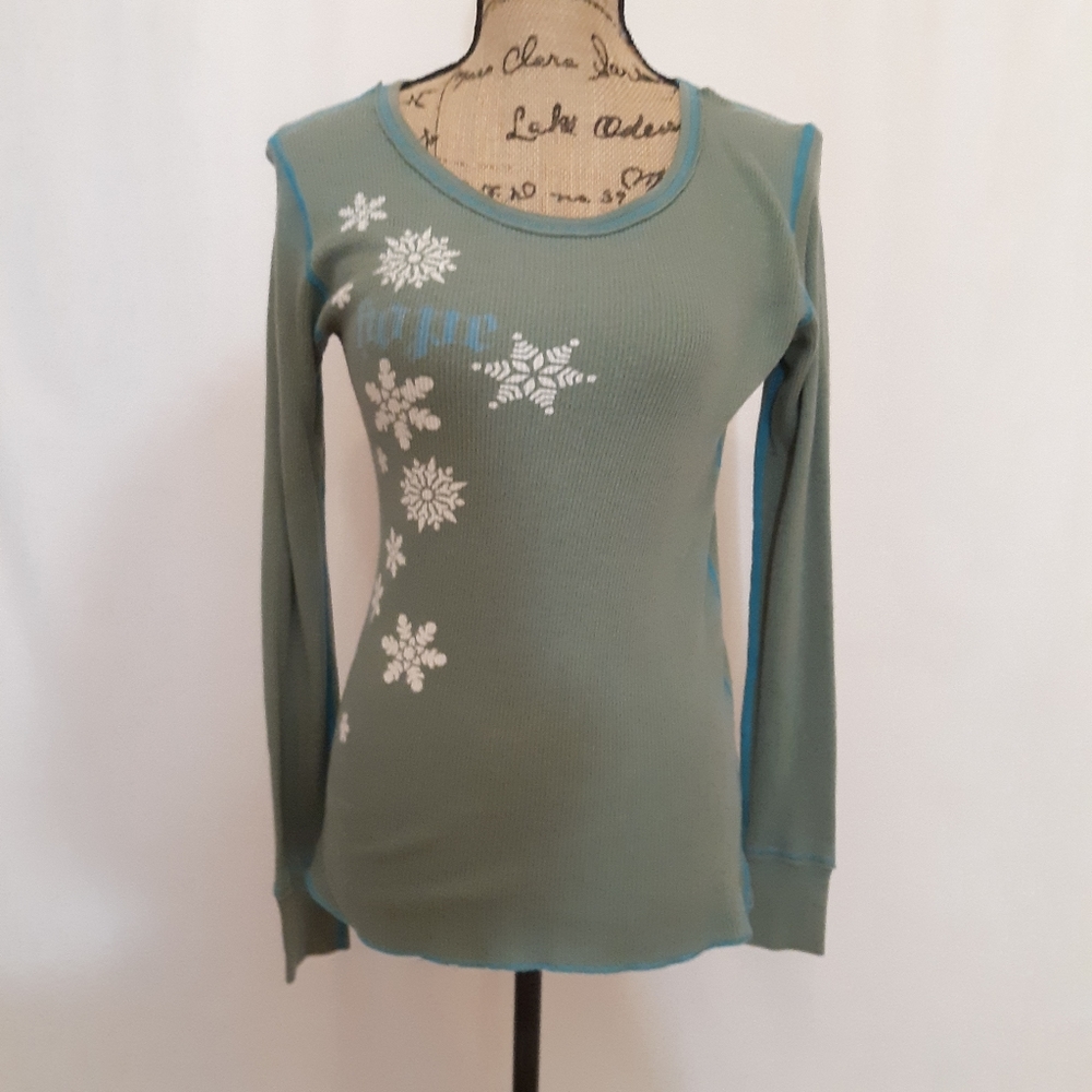 Sundance thermal HOPE, snowflake print. S